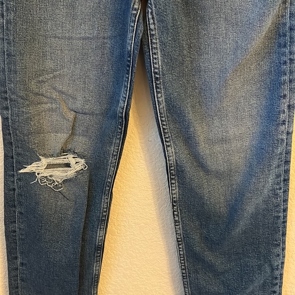 RE/DONE 70s Ultra High Rise stove pipe jeans vintage destroyed - Picture 4 of 13